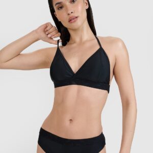 4F Góra od bikini damska - czarna