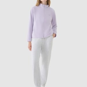 4F Polar regular ze stójką damski - fioletowy