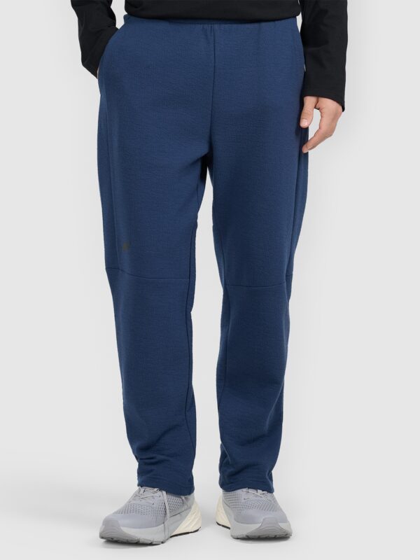 4F Spodnie dresowe męskie - granatowe