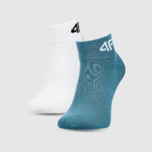 4F Skarpetki casual za kostkę (2-pack) chłopięce - multikolor