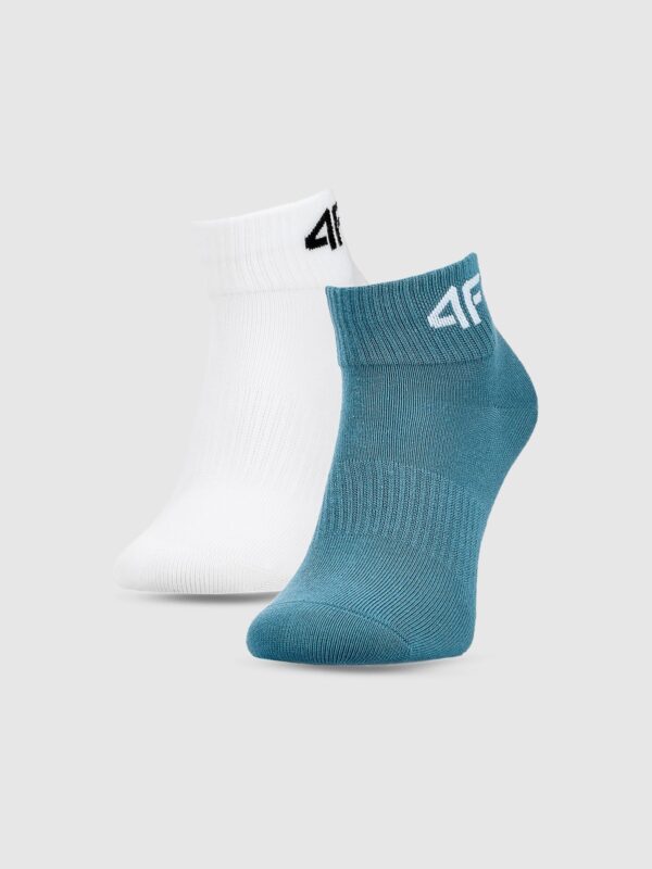 4F Skarpetki casual za kostkę (2-pack) chłopięce - multikolor