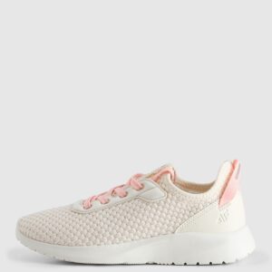 4F Buty sportowe z przewiewną cholewką dziecięce - różowe