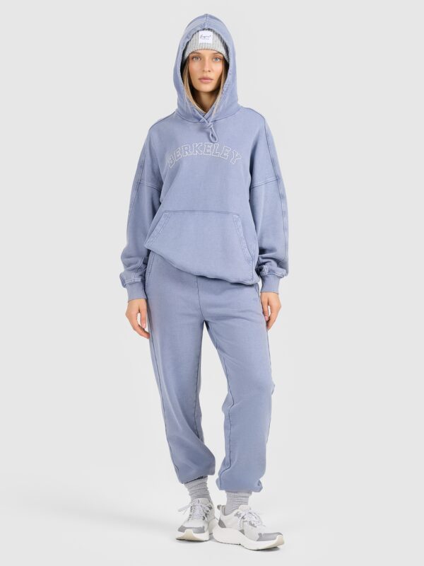 8f53e6db2814c6261fec3ec789c5b902dbeca47e 4F Bluza dresowa nierozpinana z kapturem damska - niebieska