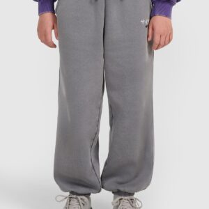 4F Spodnie dresowe joggery chłopięce - szare 140 (9-10 lat)