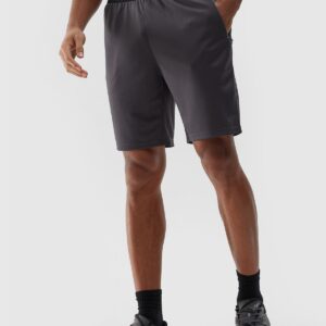 91b89b985e761efab583257a7d55f2401dfc7287 4F Spodenki treningowe szybkoschnące męskie - szare