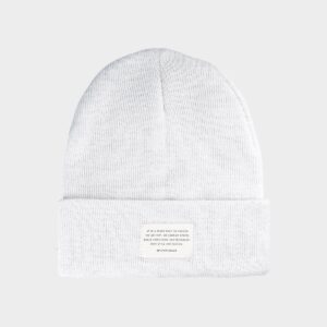 4F Czapka zimowa uniseks - biała