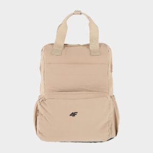 4F Plecak miejski (20L) uniseks - beżowy