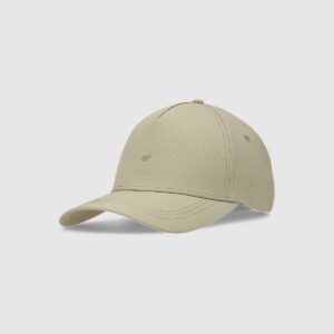 4F Czapka z daszkiem strapback uniseks - khaki