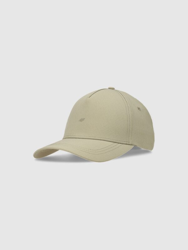 4F Czapka z daszkiem strapback uniseks - khaki