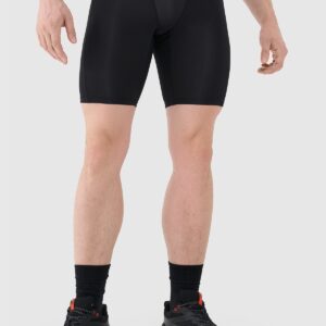 4F Spodenki treningowe slim szybkoschnące męskie - czarne