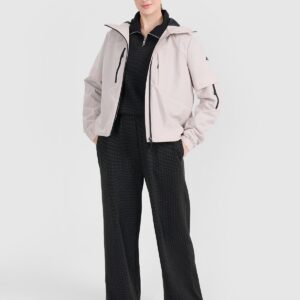 4F Kurtka przejściowa z membraną 5000 damska - beżowa