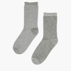 2 pack gładkich bawełnianych skarpet