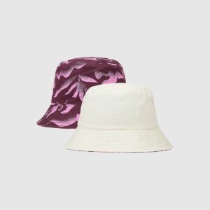 4F Kapelusz dwustronny bucket hat damski - multikolor