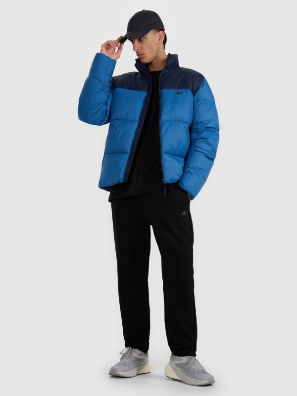 4F Kurtka puchowa z wypełnieniem syntetycznym męska - granatowa