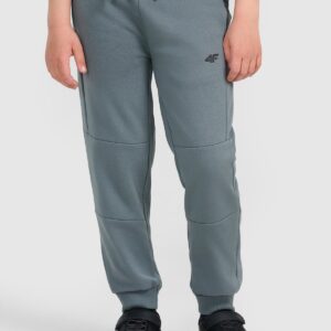 4F Spodnie dresowe joggery chłopięce - turkusowe 164 (13-14 lat)