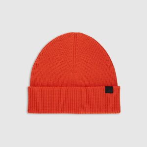 4F Czapka beanie męska - czerwona