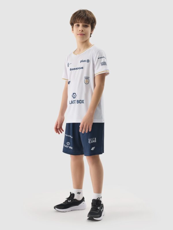 4F Koszulka replika domowa z sezonu 2023/24 dziecięca 4F x Projekt Warszawa - multikolor 98/104