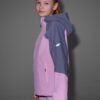 4F Kurtka trekkingowa membrana 5000 dziewczęca - różowa 140 (9-10 lat)