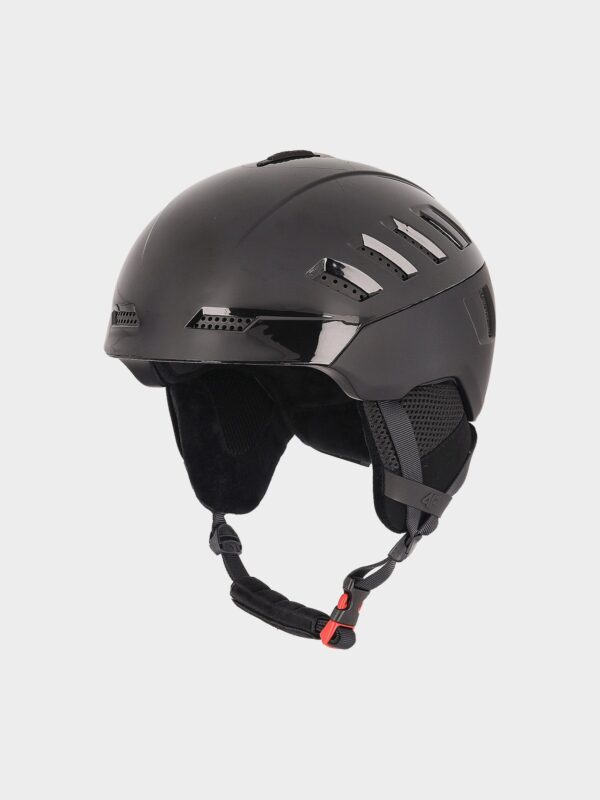 4F Kask narciarski uniseks - czarny S/M (52-56cm)