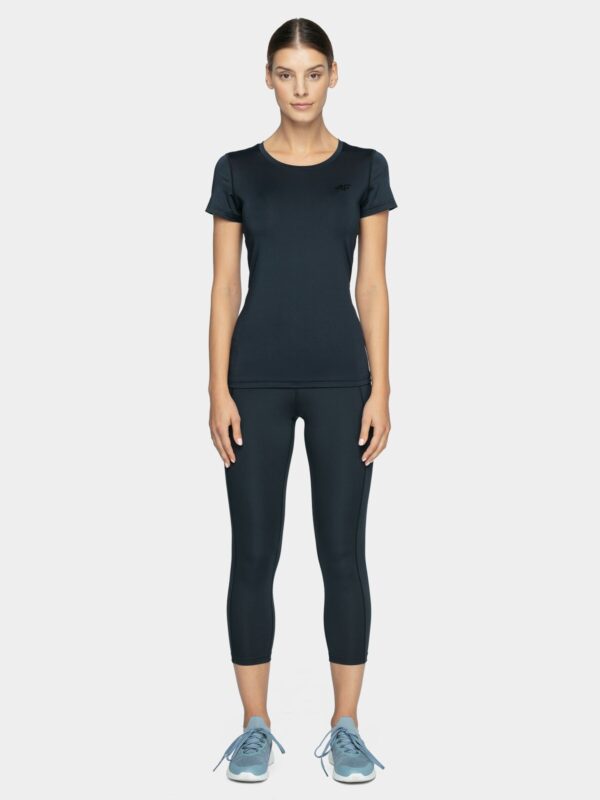 4F Legginsy treningowe 7/8 szybkoschnące damskie