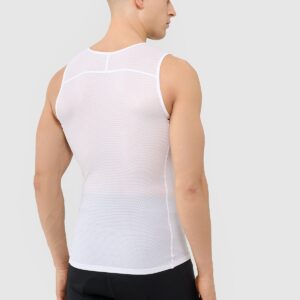 4F Potówka kolarska męska - biała