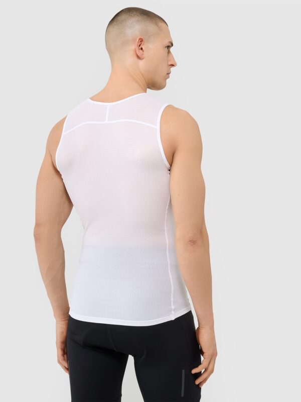 4F Potówka kolarska męska - biała