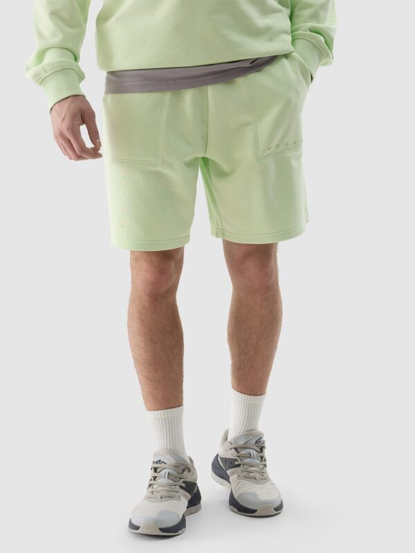 4F Spodenki dresowe męskie - zielone