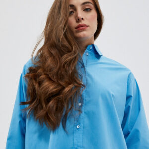 Koszula oversize błękitna