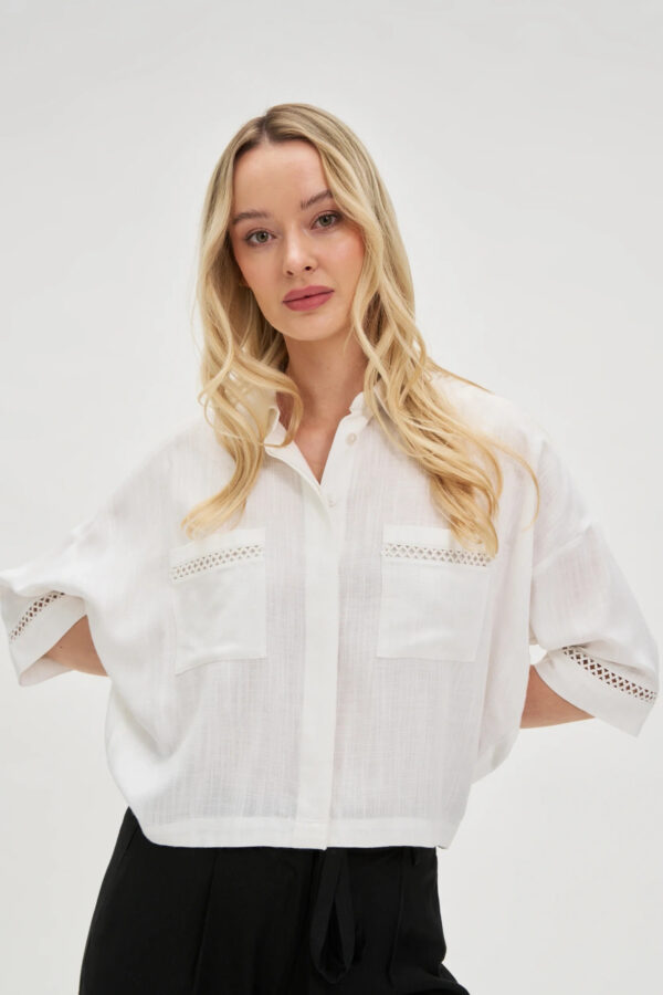 9ff8b691ac3eeb5621eeb3a03d79c359d122bf72 Krótka koszula biała