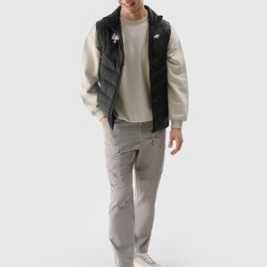 4F Bezrękawnik puchowy z wypełnieniem syntetycznym uniseks 4F x Drift Masters - czarny