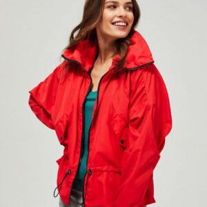 Kurtka wiatrówka z kapture