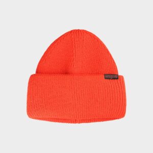 4F Czapka zimowa chłopięca - pomarańczowa