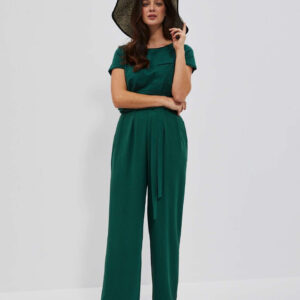 Kapelusz słomkowy z szerokim rondem czarny