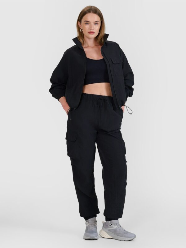 4F Kurtka przejściowa damska - czarna