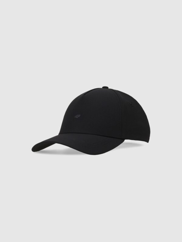 a52c2c5499389c96e27f8f60bfe770ff2e96b73e 4F Czapka z daszkiem strapback uniseks - czarna