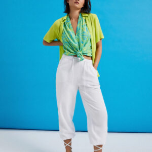 a535e4faf31ea4ba291732100403310d31cec9a6 Gładkie wiskozowe spodnie białe