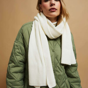 Gładki szalik perłowy