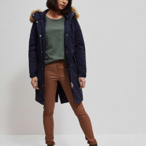 Pikowana kurtka z kapture