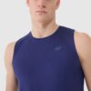 a56af3b4608e3bbffcbc024ff26c0a78146d77c5 4F Tank top regular szybkoschnący męski - granatowy