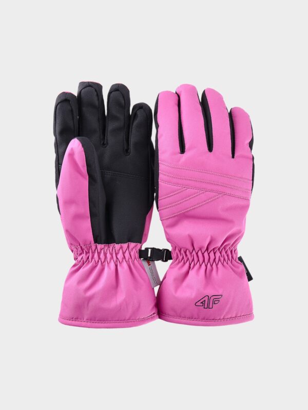 a646a777f54af187e6e453f821525cccc07fa5a4 4F Rękawice narciarskie Thinsulate damskie - różowe