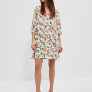 Sukienka mini w kwiaty