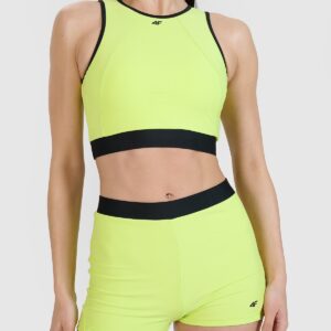 4F Szorty kąpielowe damskie - zielone