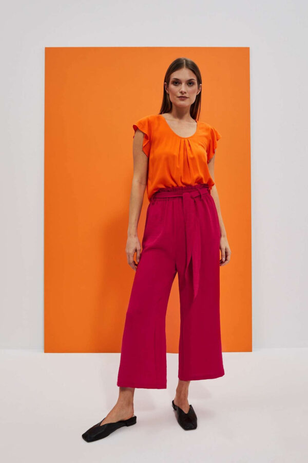 a83da857f356ee73504f762a5cea06214d5bab59 Spodnie kuloty truskawkowe