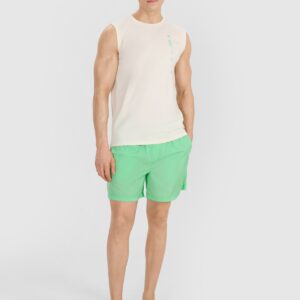 4F Tank top regular męski - biały