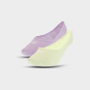 4F Skarpetki casual no-show (2-pack) damskie - multikolor