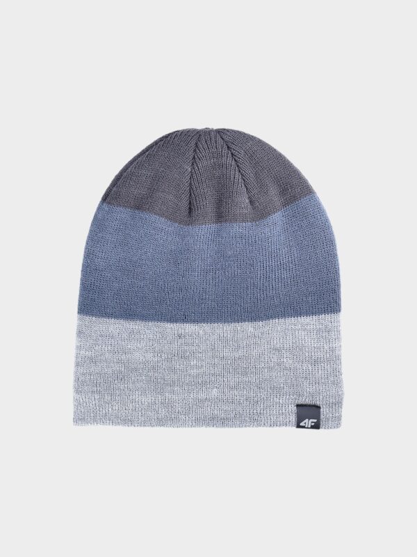4F Czapka zimowa męska - multikolor