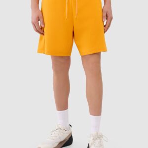 4F Spodenki dresowe męskie - pomarańczowe