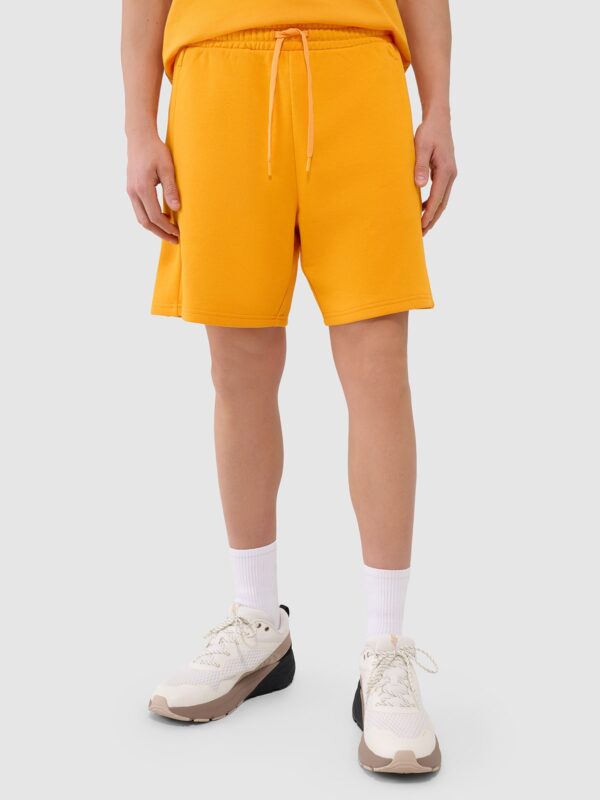 ac31489da173c6a7b421b3e79dc58b48598429f5 4F Spodenki dresowe męskie - pomarańczowe