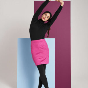 ac9b9f306240eaeece7c4922e25932bee3f5c12d Spódnica ołówkowa fuksjowa