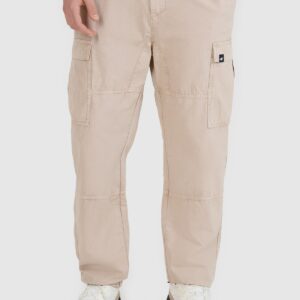 4F Spodnie casual cargo męskie - beżowa